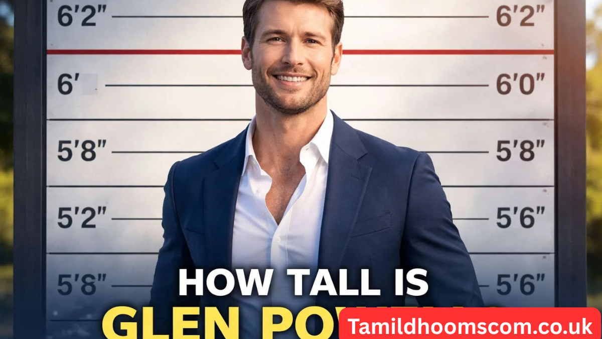 glen powell height